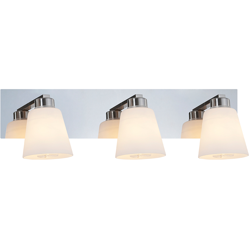 Moderne Simple Style Light Opal Glas Væglampe til Up or Down Light 3lys IP21 E14