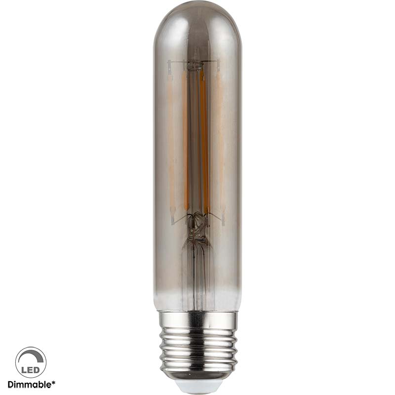 Smoky Straight LED-pære med normal dæmpningsfunktion, 7W, 220-240V, E27-sokkel