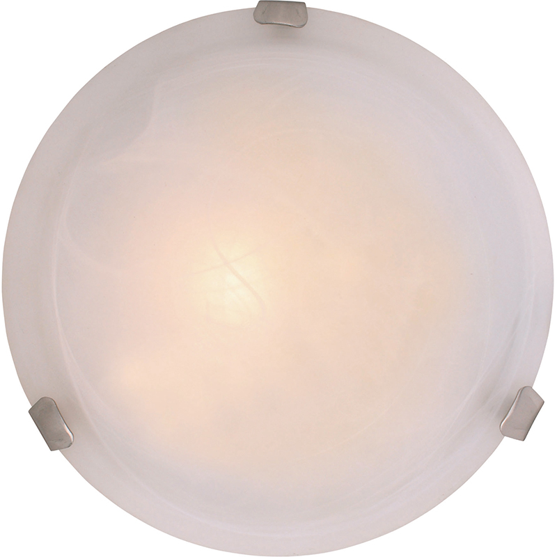 Moderne Attraktivt Frosted Glas med Metal Clips Dekor Loftlampe Dia.25cm E27