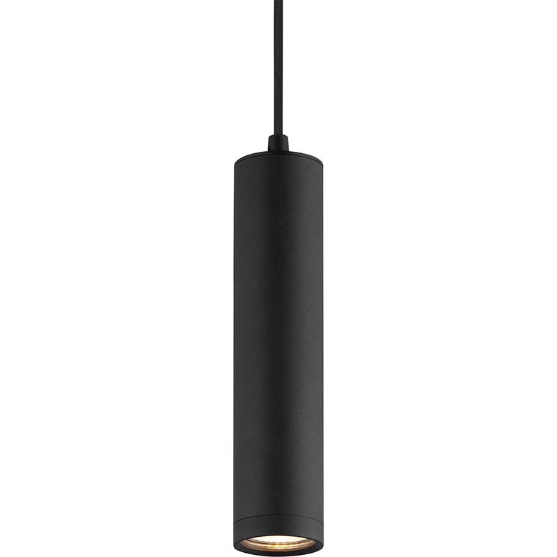 Enkel Attraktiv Slank Pendel Lampe Vindues Pendel Sandy Black E27