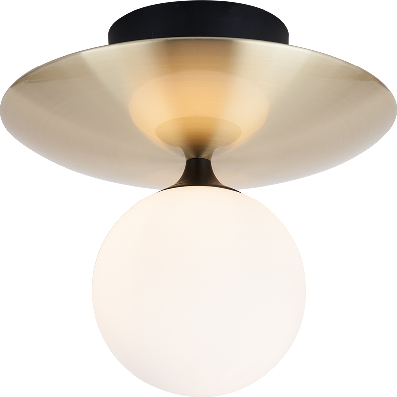 Moderne Elegant slikkepind glasdesign til loftslampe eller væglampe Opal Light G9