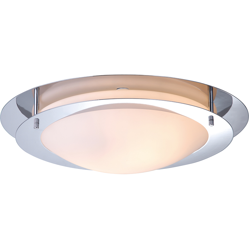 LED Flush Mount Armaturlampe Dobbelt dekorationsringe Loftslys IP44 Dia.40 E27