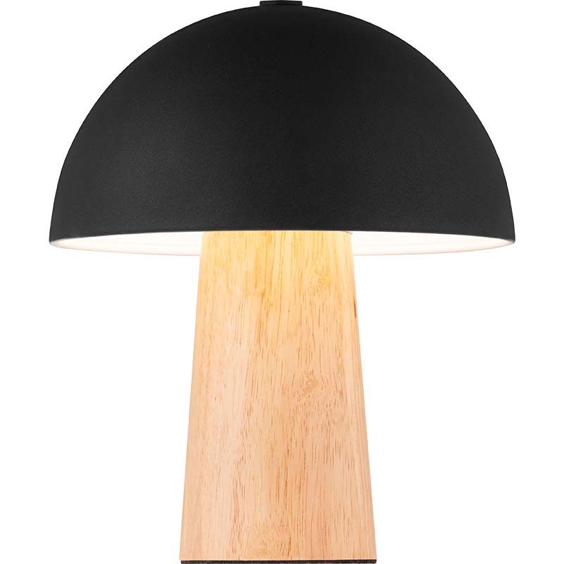 Morden Dainty Design Bordlampe Naturlig Ruby Mushroom Bordlampe Decor E27