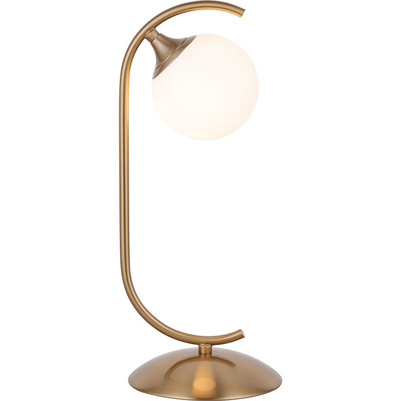 Plads med den elegante Lollipop Glas Ball Bordlampe